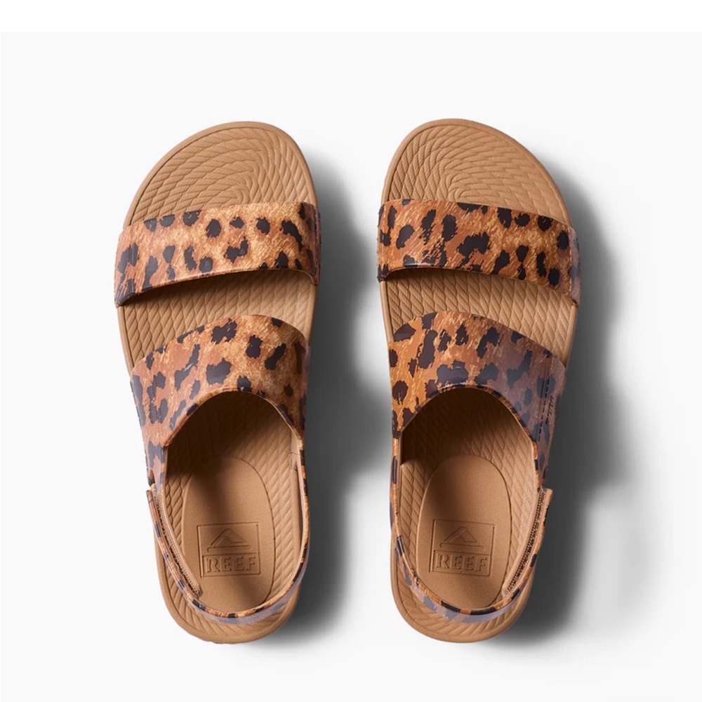 Reef Exclusive 🐆 Leopard Print Water Vista Sandals NWT 💦☀️🏖️ - Picture 8 of 8